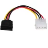 Kép 2/3 - Akyga AK-CA-17 15cm MOLEX apa - SATA anya kábel