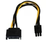 Kép 3/4 - Akyga AK-CA-30 15cm 6-tűs PCI Express - SATA kábel