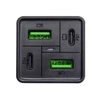 Kép 2/3 - Akyga AK-CH-17 USB töltő 2x USB-A + 2x USB-C PD 5-20V / max 3.25A 65W Quick Charge
