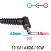 Kép 9/9 - Akyga AK-ND-53 19,5V/4,62A/90W 4,5x3mm + pin notebook hálózati töltő