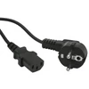 Kép 3/3 - Akyga AK-PC-01C 1,5m IEC C13 - CEE 7/7 tápkábel