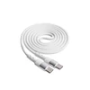 Kép 3/4 - Akyga AK-USB-40 1m Type C - Type C fehér adat- és töltőkábel