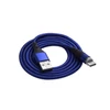 Kép 5/8 - Akyga AK-USB-42 1m USB - Type C kék mágneses adat- és töltőkábel
