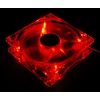 Kép 3/3 - Akyga AW-12A-BR 120mm Molex 4 LED piros ház hűtőventilátor
