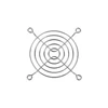 Arctic 80mm Fan Grills