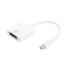 Kép 1/4 - Assmann miniDisplayPort - DVI-I (Dual Link) Adapter/Converter cable 0,15m White
