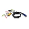 Kép 2/3 - ATEN 2L-5305U KVM Kábel USB VGA 5m