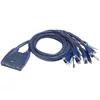 ATEN CS64US 4port USB VGA Audio KVM switch