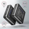 Kép 10/18 - Axagon ADSA-M2C USB-C 3.2 M.2 fekete dual dokkoló állomás