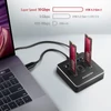 Kép 12/18 - Axagon ADSA-M2C USB-C 3.2 M.2 fekete dual dokkoló állomás