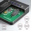 Kép 14/18 - Axagon ADSA-M2C USB-C 3.2 M.2 fekete dual dokkoló állomás