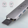 Kép 10/15 - Axagon HMC-5 SuperSpeed USB-C COMBO 5in1 HUB