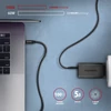 Axagon BUCM32-CM10AB USB-C 3.2 Gen 2 - USB-C 1 m fekete kábel