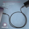Kép 9/10 - Axagon BUCM32-CM10AB USB-C 3.2 Gen 2 - USB-C 1 m fekete kábel