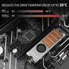 Kép 10/12 - Axagon CLR-M2FAN hűtőborda M.2 SSD-hez
