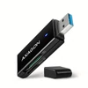 Kép 6/10 - Axagon CRE-S2N Superspeed USB 3.2 Gen 1 Type-A, slim SD/microSD kártyaolvasó