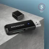 Kép 7/10 - Axagon CRE-S2N Superspeed USB 3.2 Gen 1 Type-A, slim SD/microSD kártyaolvasó