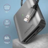 Kép 8/12 - Axagon CRE-S3 USB-A 3.2 SD/microSD/CF külső kártyaolvasó