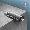Kép 11/18 - Axagon CRE-SAC USB 3.2 Type-A és Type-C SD/microSD kártyaolvasó
