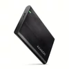 Axagon EE25-A6M USB 3.2 fekete csavar nélküli külső alumínium 2,5