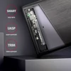 Kép 10/13 - Axagon EE25-A6M USB 3.2 fekete csavar nélküli külső alumínium 2,5" HDD/SSD ház