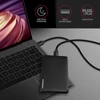 Kép 12/12 - Axagon EE25-SL USB 3.2 fekete csavar nélküli külső HDD/SSD ház