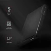 Axagon EE25-XA6 USB 3.0 fekete külső alumínium HDD/SSD ház