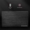 Axagon EE25-XA6 USB 3.0 fekete külső alumínium HDD/SSD ház