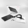 Axagon EE25-XA6 USB 3.0 fekete külső alumínium HDD/SSD ház