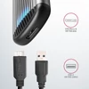 Kép 16/19 - Axagon EEM2-SA USB microB 3.2 Gen1 - M.2 SATA SSD ház