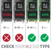 Axagon EEM2-SBC USB-C 3.2 Gen2 - M.2 SATA SSD ház