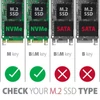 Kép 8/8 - Axagon EEM2-XS USB-C 3.2 Gen2 - M.2 NVMe SSD ház