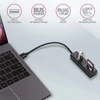 Kép 9/10 - Axagon HMA-CR3A 3 portos USB3.2. Gen 2 fekete HUB kártyaolvasóval