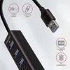Kép 10/10 - Axagon HMA-CR3A 3 portos USB3.2. Gen 2 fekete HUB kártyaolvasóval