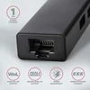 Kép 8/10 - Axagon HMA-GL3A 3 portos USB3.2. Gen 2 fekete HUB Gigabit LAN porttal