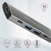 Kép 9/13 - Axagon HMC-5G2 5 portos USB3.2. Gen 2 ezüstfekete HUB