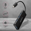 Kép 8/12 - Axagon HUE-G1C 4 portos USB3.0 HUB