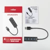 Kép 9/10 - Axagon HUE-M1A 4 portos USB3.0 mini HUB