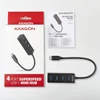 Kép 9/10 - Axagon HUE-M1C 4 portos USB3.0 mini HUB