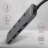 Kép 7/12 - Axagon HUE-MSA 4 portos USB3.0 switch HUB