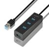 Axagon HUE-S2B 4 portos USB3.0 gyorstöltő HUB