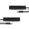 Axagon HUE-S2BP 4 portos USB3.0 gyorstöltő hosszú kábeles HUB tápegységgel