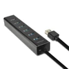Kép 7/13 - Axagon HUE-SA7BP 7 portos USB3.0 gyorstöltő fekete HUB