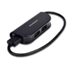 Axagon HUE-X4B 4 portos USB2.0 fekete HUB