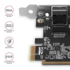 Kép 8/8 - Axagon PCEE-GRF Gigabit Ethernet 1 sávos PCI-Express kártya
