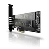 Kép 9/16 - Axagon PCEM2-D PCI-Express - NVME+NGFF M.2 adapter