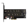 Kép 11/16 - Axagon PCEM2-D PCI-Express - NVME+NGFF M.2 adapter
