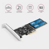 Kép 7/12 - Axagon PCES-SA4M2 2db belső SATAIII portos + 2db SATA M.2 foglalat PCI-Express kártya