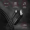 Kép 10/15 - Axagon RVC-DPC USB-C - Displayport kábel