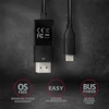 Kép 13/15 - Axagon RVC-DPC USB-C - Displayport kábel